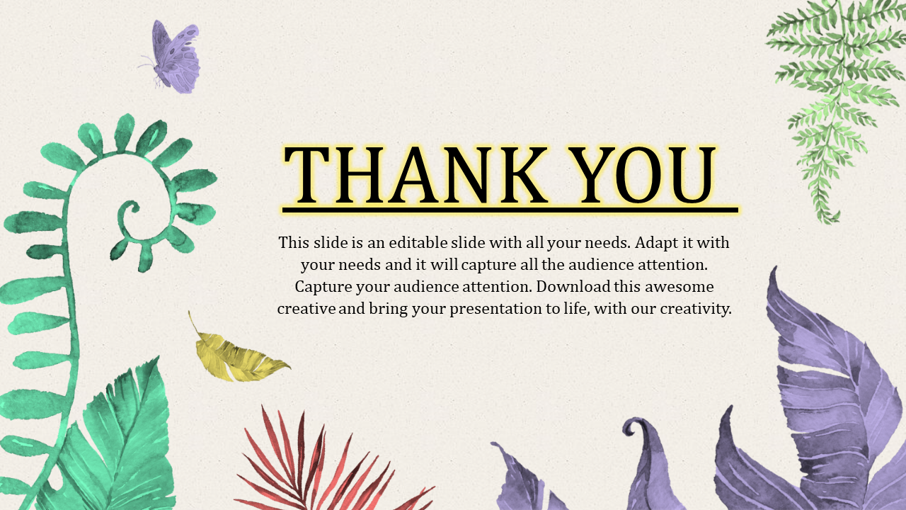 how to write a thank you for presentation